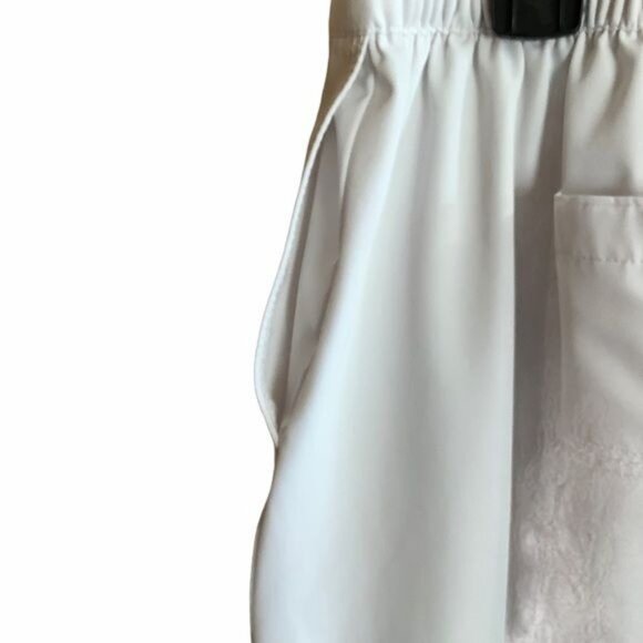 Carhartt Force Scrub Pants Drawstring Cargo Medium Petite White - Picture 6 of 7